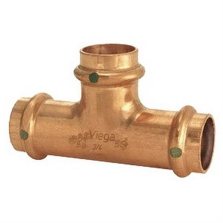 VIEGA 80740 PROPRESS Stainless REDUCING TEE 2 X 2 X 1IN D588310 VIEGA 80740 PROPRESS Stainless REDUCING TEE 2 X 2 X 1IN D588310
